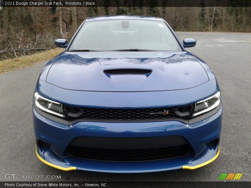 Frostbite / Black 2021 Dodge Charger Scat Pack