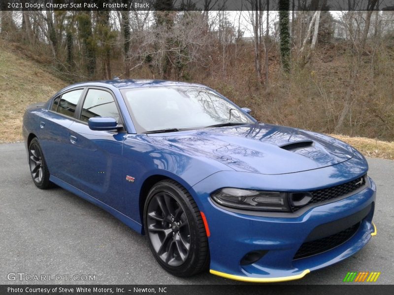 Front 3/4 View of 2021 Charger Scat Pack