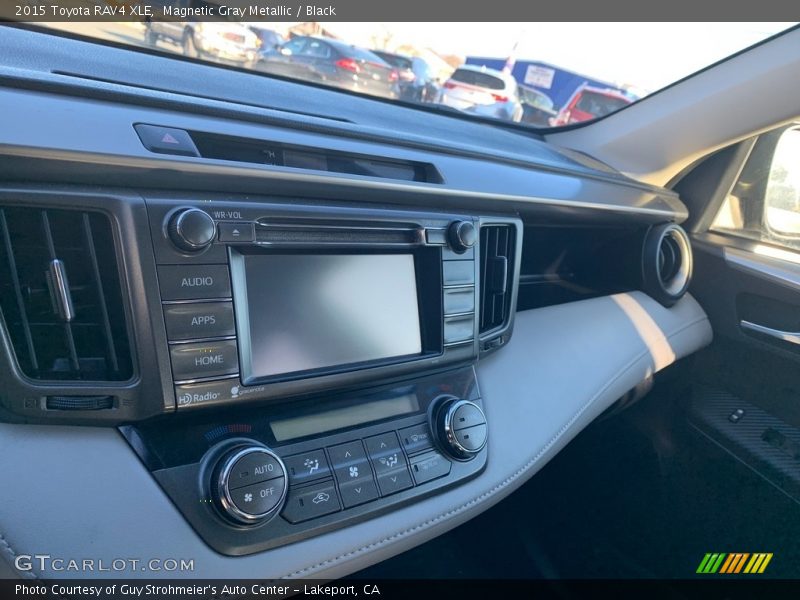 Magnetic Gray Metallic / Black 2015 Toyota RAV4 XLE