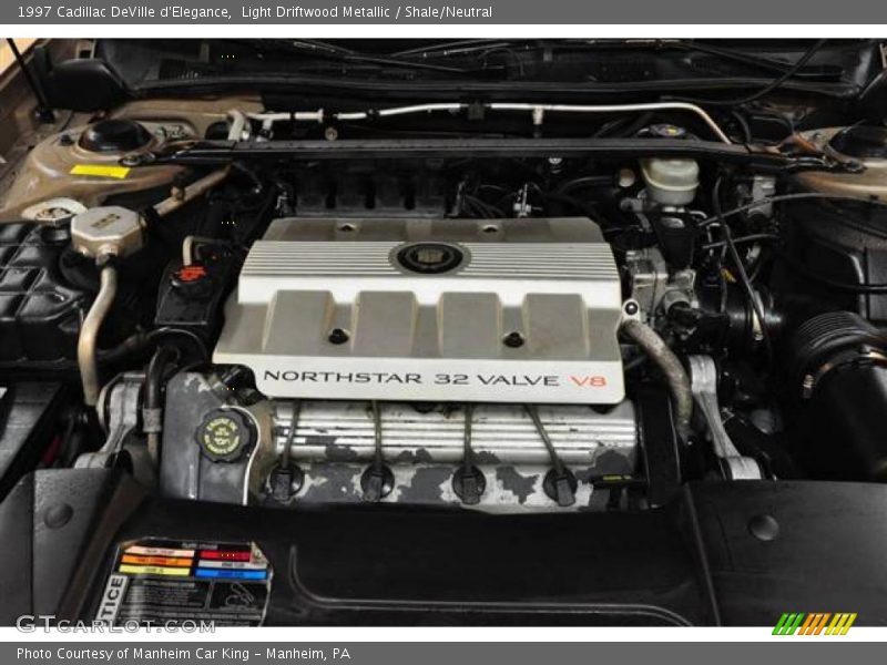 Light Driftwood Metallic / Shale/Neutral 1997 Cadillac DeVille d'Elegance