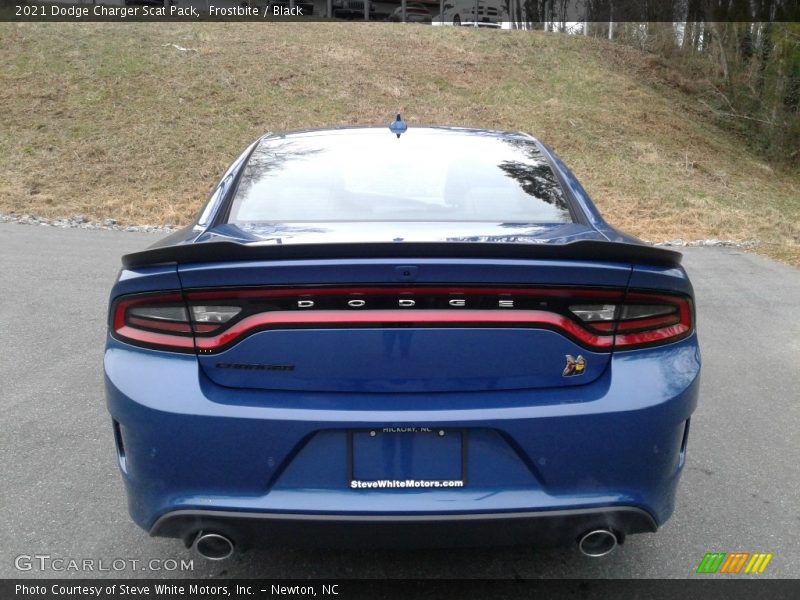 Frostbite / Black 2021 Dodge Charger Scat Pack