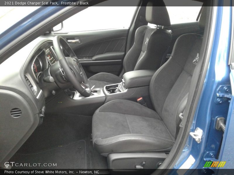 Front Seat of 2021 Charger Scat Pack