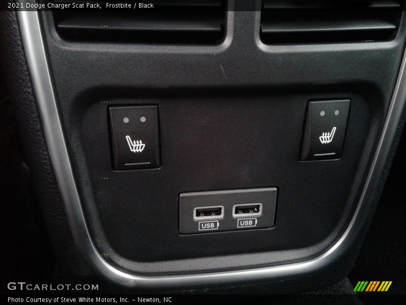 Frostbite / Black 2021 Dodge Charger Scat Pack
