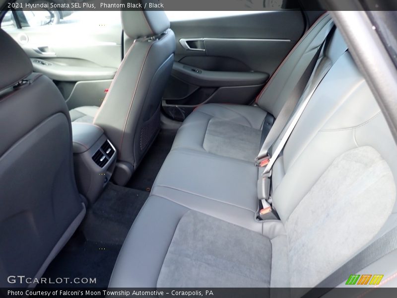 Phantom Black / Black 2021 Hyundai Sonata SEL Plus