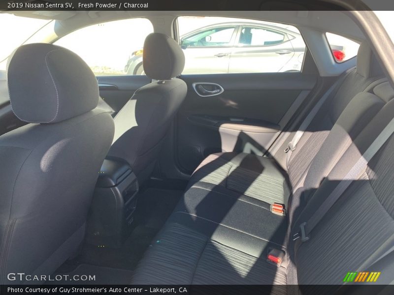 Fresh Powder / Charcoal 2019 Nissan Sentra SV