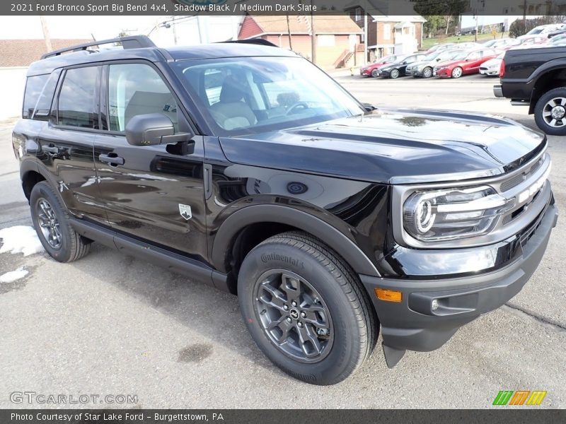Front 3/4 View of 2021 Bronco Sport Big Bend 4x4