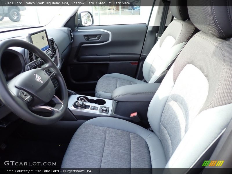 Front Seat of 2021 Bronco Sport Big Bend 4x4