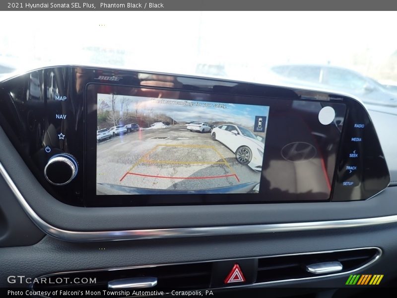 Phantom Black / Black 2021 Hyundai Sonata SEL Plus
