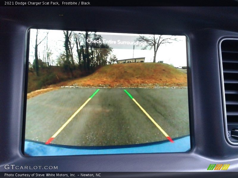 Frostbite / Black 2021 Dodge Charger Scat Pack