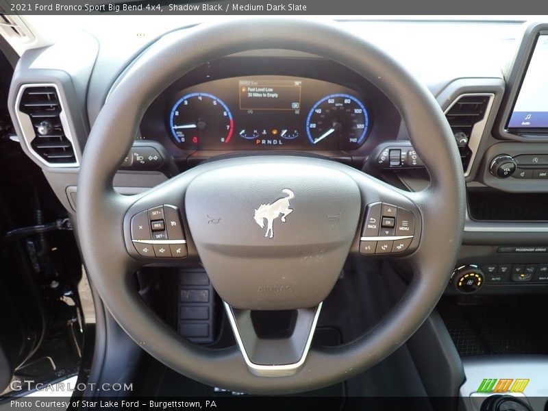  2021 Bronco Sport Big Bend 4x4 Steering Wheel
