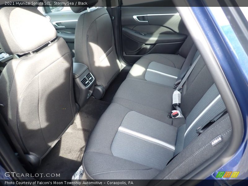 Stormy Sea / Black 2021 Hyundai Sonata SEL