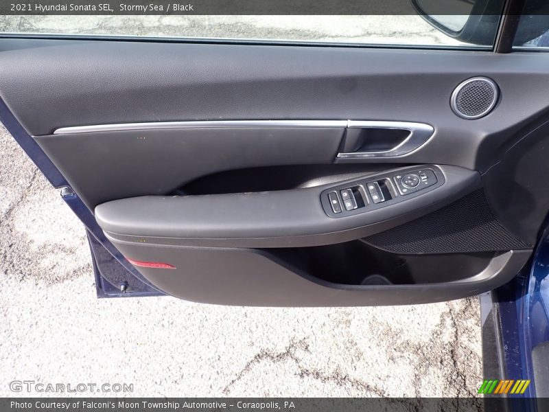 Stormy Sea / Black 2021 Hyundai Sonata SEL