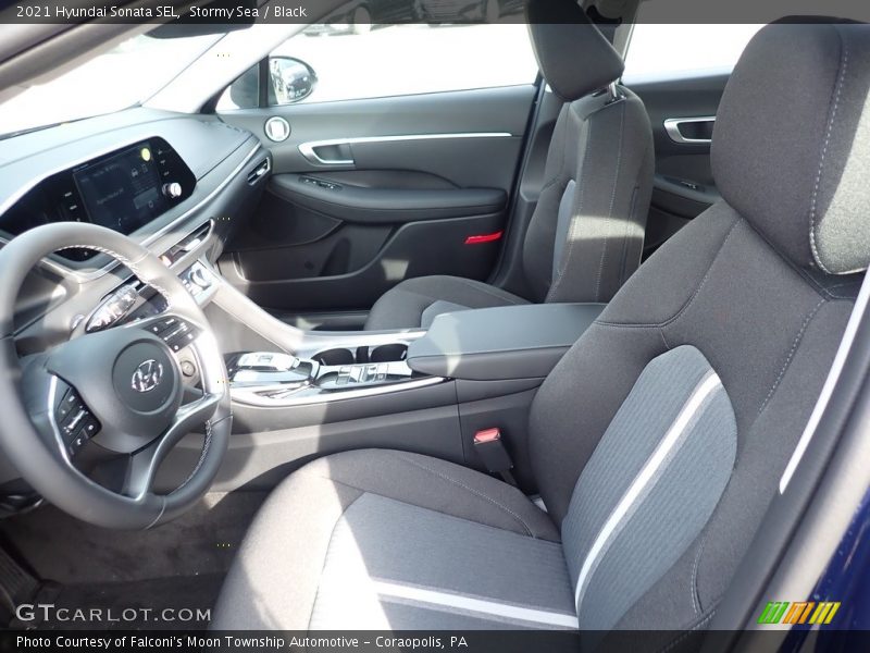 Stormy Sea / Black 2021 Hyundai Sonata SEL