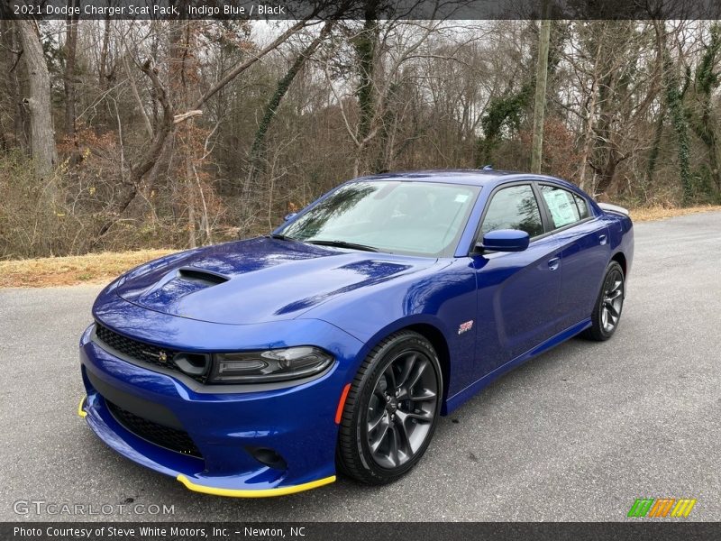 Indigo Blue / Black 2021 Dodge Charger Scat Pack