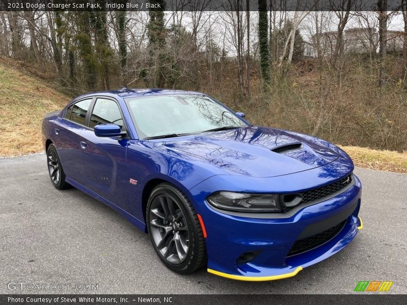 Front 3/4 View of 2021 Charger Scat Pack