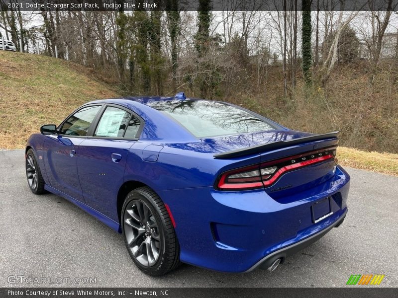 Indigo Blue / Black 2021 Dodge Charger Scat Pack