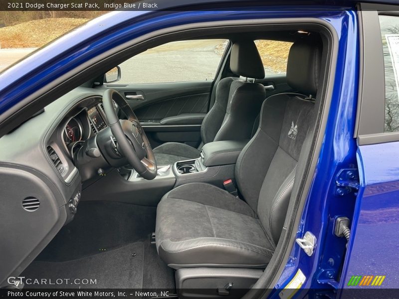 Front Seat of 2021 Charger Scat Pack