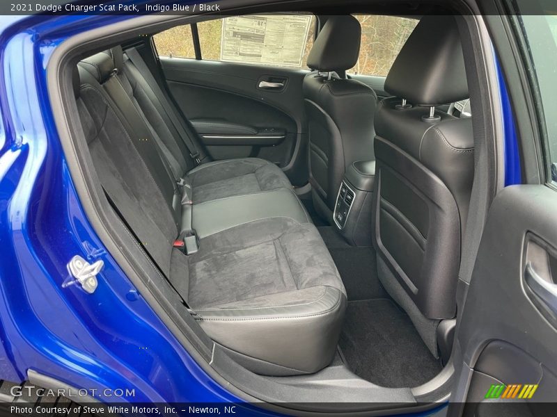 Rear Seat of 2021 Charger Scat Pack