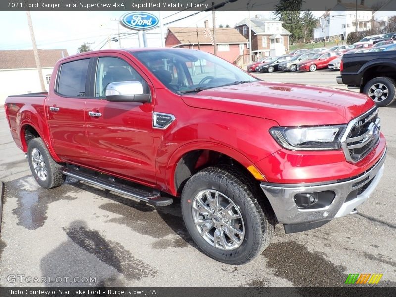 Front 3/4 View of 2021 Ranger Lariat SuperCrew 4x4