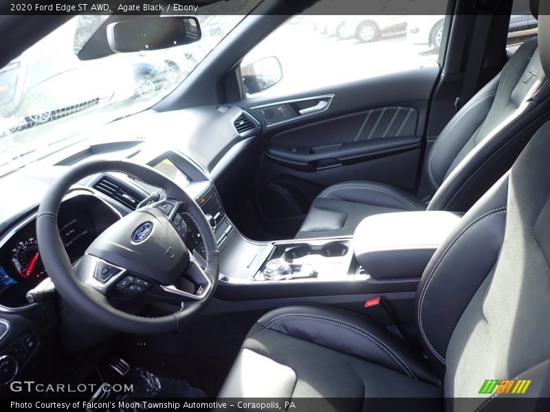 Agate Black / Ebony 2020 Ford Edge ST AWD