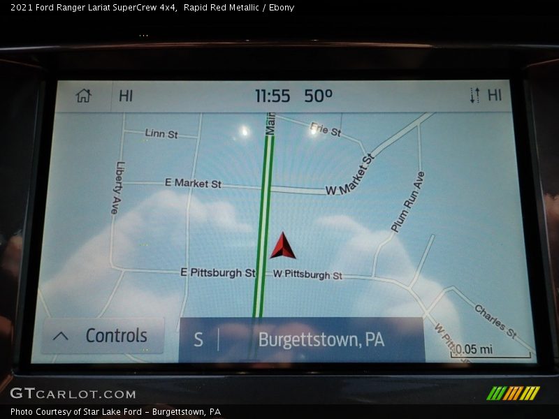 Rapid Red Metallic / Ebony 2021 Ford Ranger Lariat SuperCrew 4x4