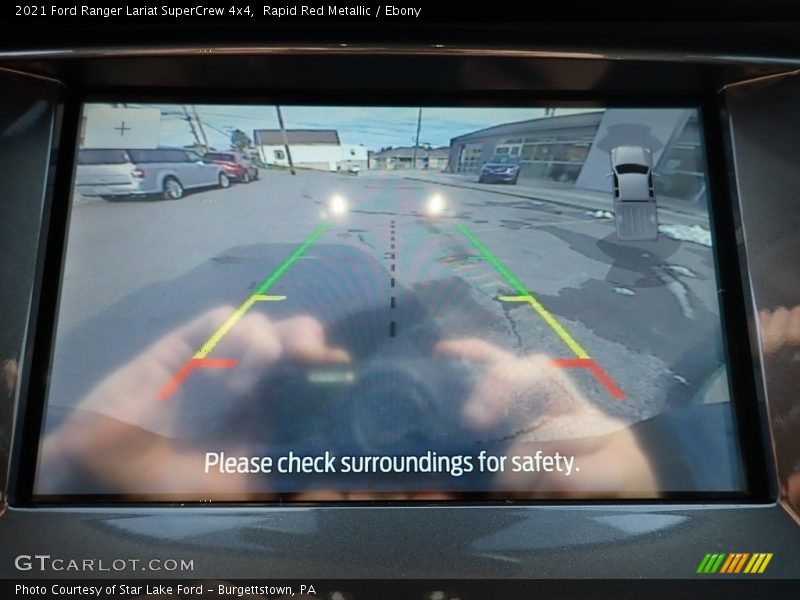 Rapid Red Metallic / Ebony 2021 Ford Ranger Lariat SuperCrew 4x4