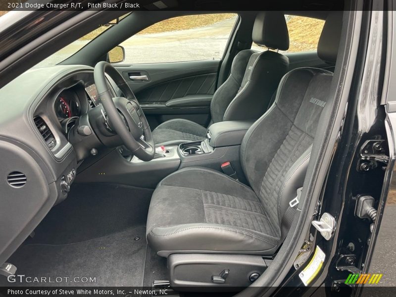Front Seat of 2021 Charger R/T