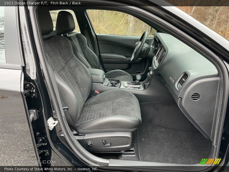 Front Seat of 2021 Charger R/T