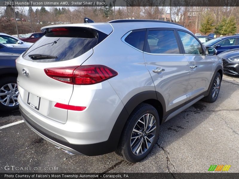 Stellar Silver / Black 2021 Hyundai Tucson Ulitimate AWD