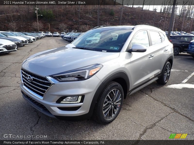 Front 3/4 View of 2021 Tucson Ulitimate AWD