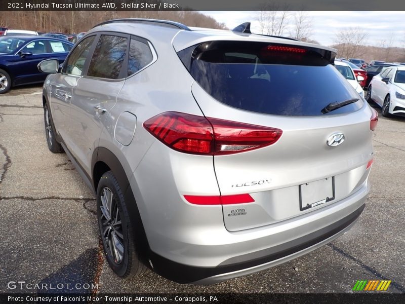 Stellar Silver / Black 2021 Hyundai Tucson Ulitimate AWD