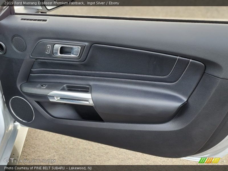 Door Panel of 2019 Mustang EcoBoost Premium Fastback