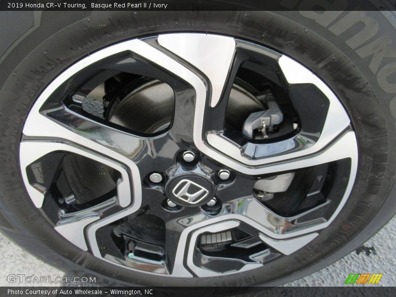Basque Red Pearl II / Ivory 2019 Honda CR-V Touring