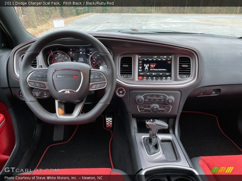 Dashboard of 2021 Charger Scat Pack