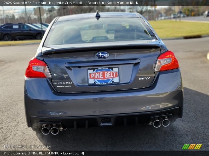 Magnetite Gray Metallic / Recaro Ultra Suede/Carbon Black 2020 Subaru WRX Premium