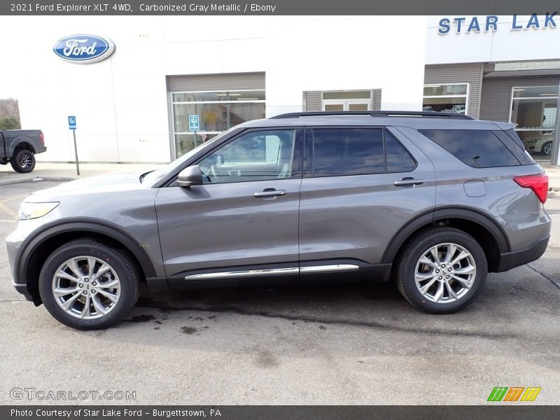 Carbonized Gray Metallic / Ebony 2021 Ford Explorer XLT 4WD