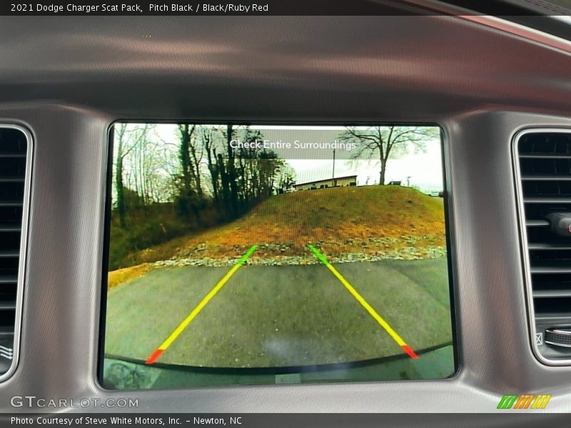 Pitch Black / Black/Ruby Red 2021 Dodge Charger Scat Pack