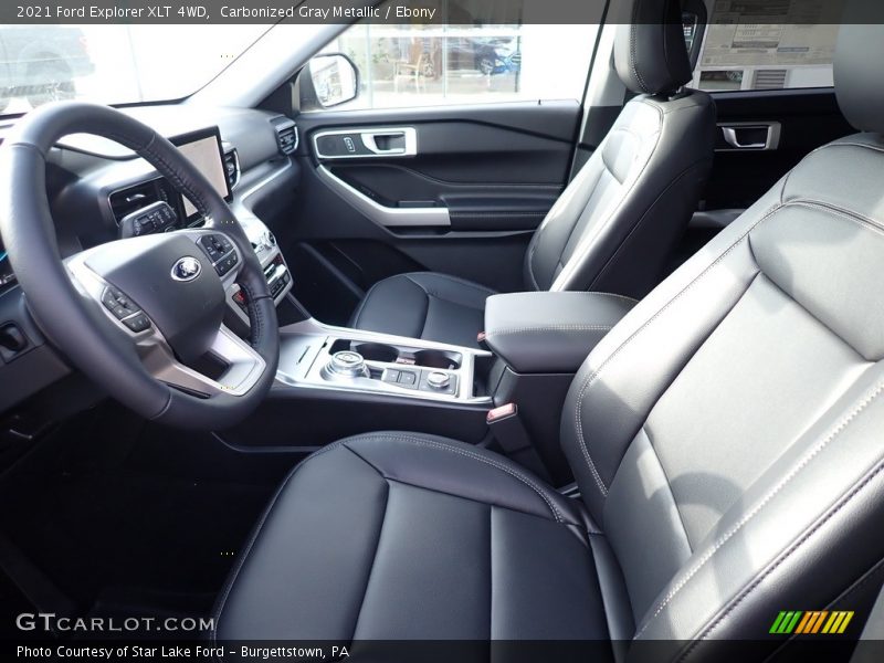 Front Seat of 2021 Explorer XLT 4WD