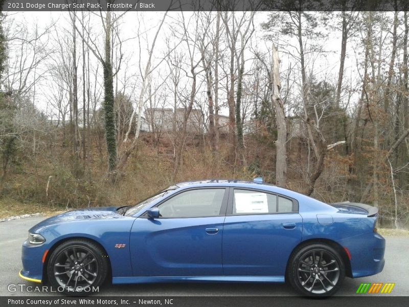 Frostbite / Black 2021 Dodge Charger Scat Pack