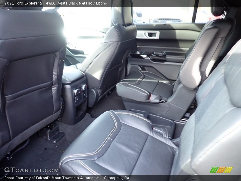 Rear Seat of 2021 Explorer ST 4WD