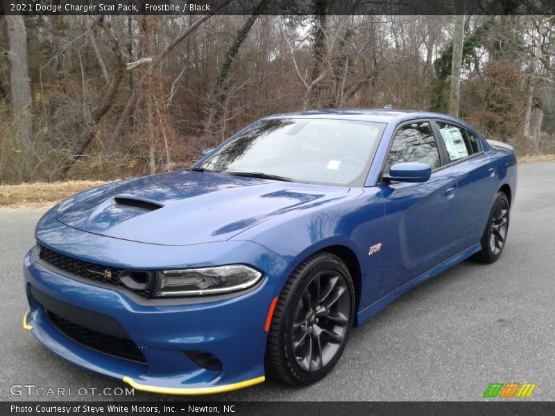 Frostbite / Black 2021 Dodge Charger Scat Pack