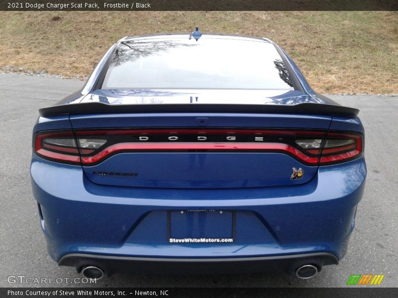 Frostbite / Black 2021 Dodge Charger Scat Pack