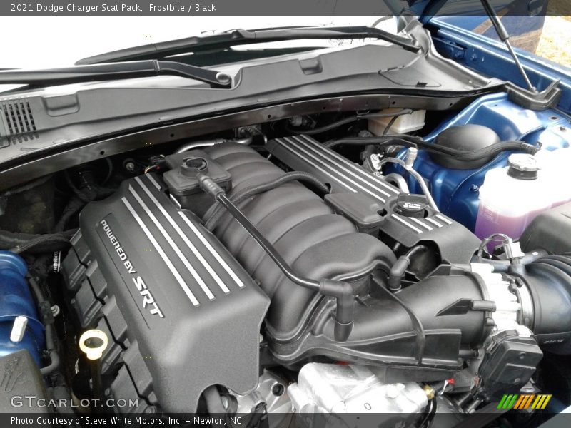 Frostbite / Black 2021 Dodge Charger Scat Pack