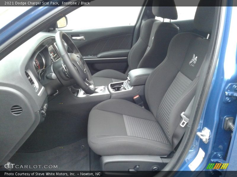 Frostbite / Black 2021 Dodge Charger Scat Pack