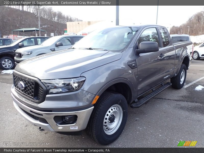 Carbonized Gray Metallic / Ebony 2021 Ford Ranger XL SuperCab 4x4