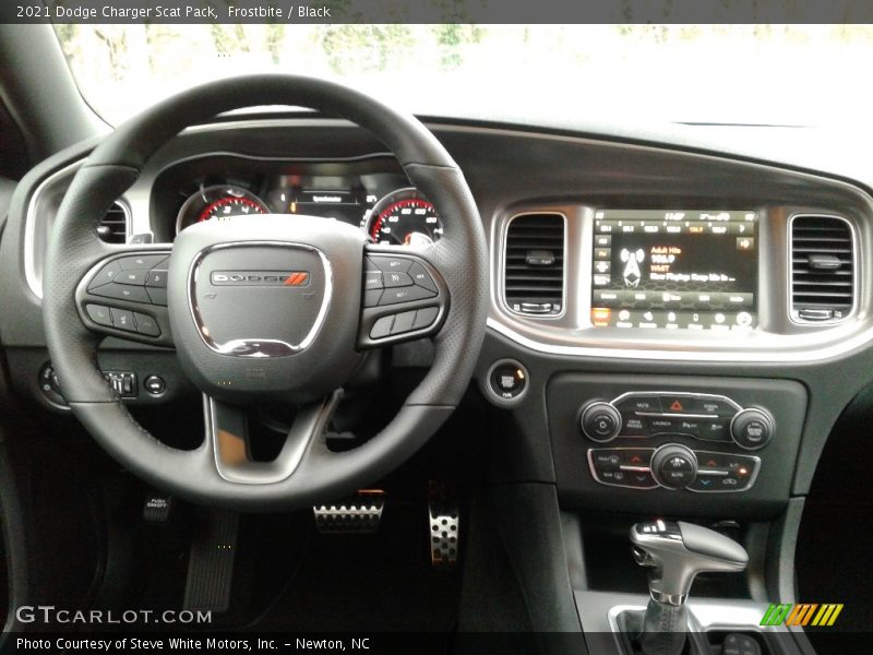 Frostbite / Black 2021 Dodge Charger Scat Pack