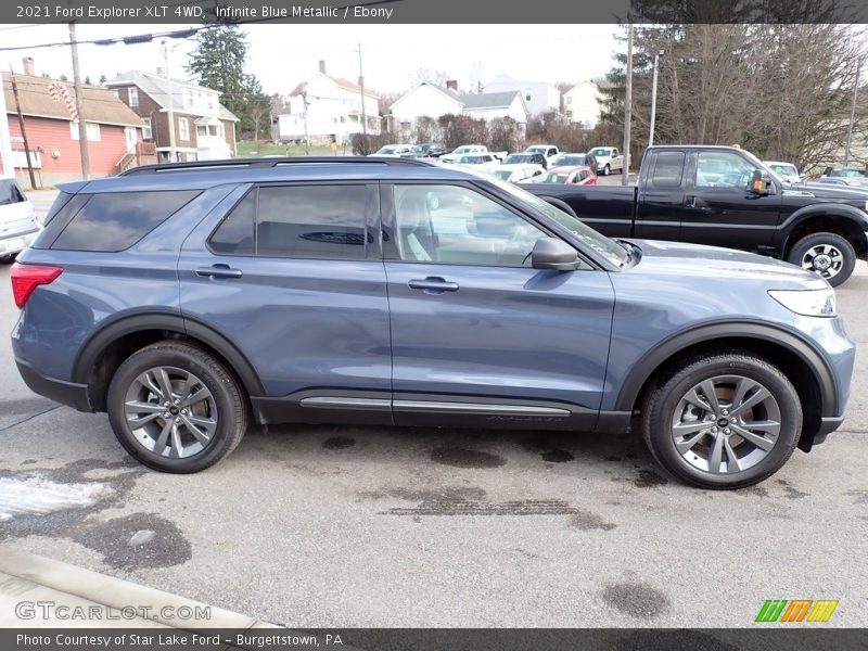  2021 Explorer XLT 4WD Infinite Blue Metallic