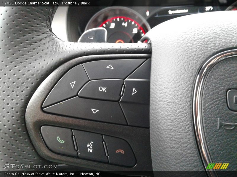 Frostbite / Black 2021 Dodge Charger Scat Pack
