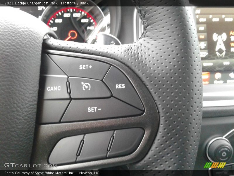 Frostbite / Black 2021 Dodge Charger Scat Pack