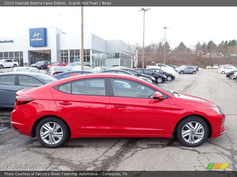  2020 Elantra Value Edition Scarlet Red Pearl